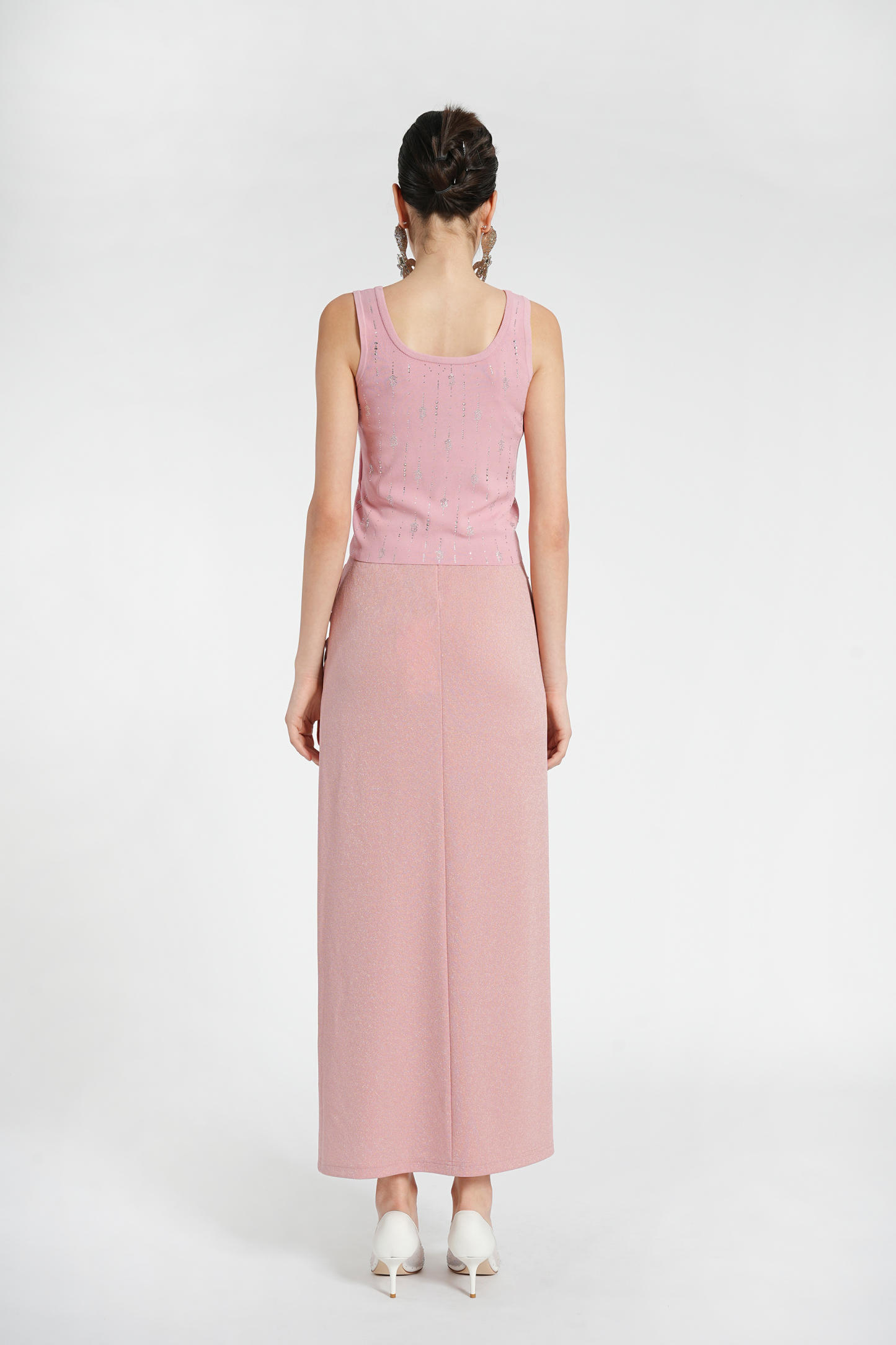 BESIONIA Rhinestone Vest