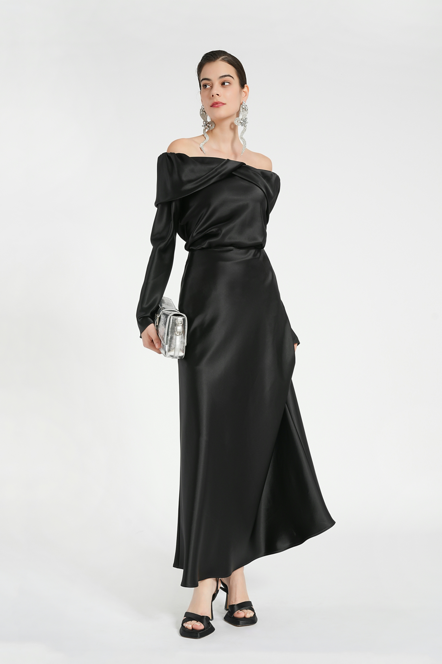 BESIONIA One Shoulder Elegant Top