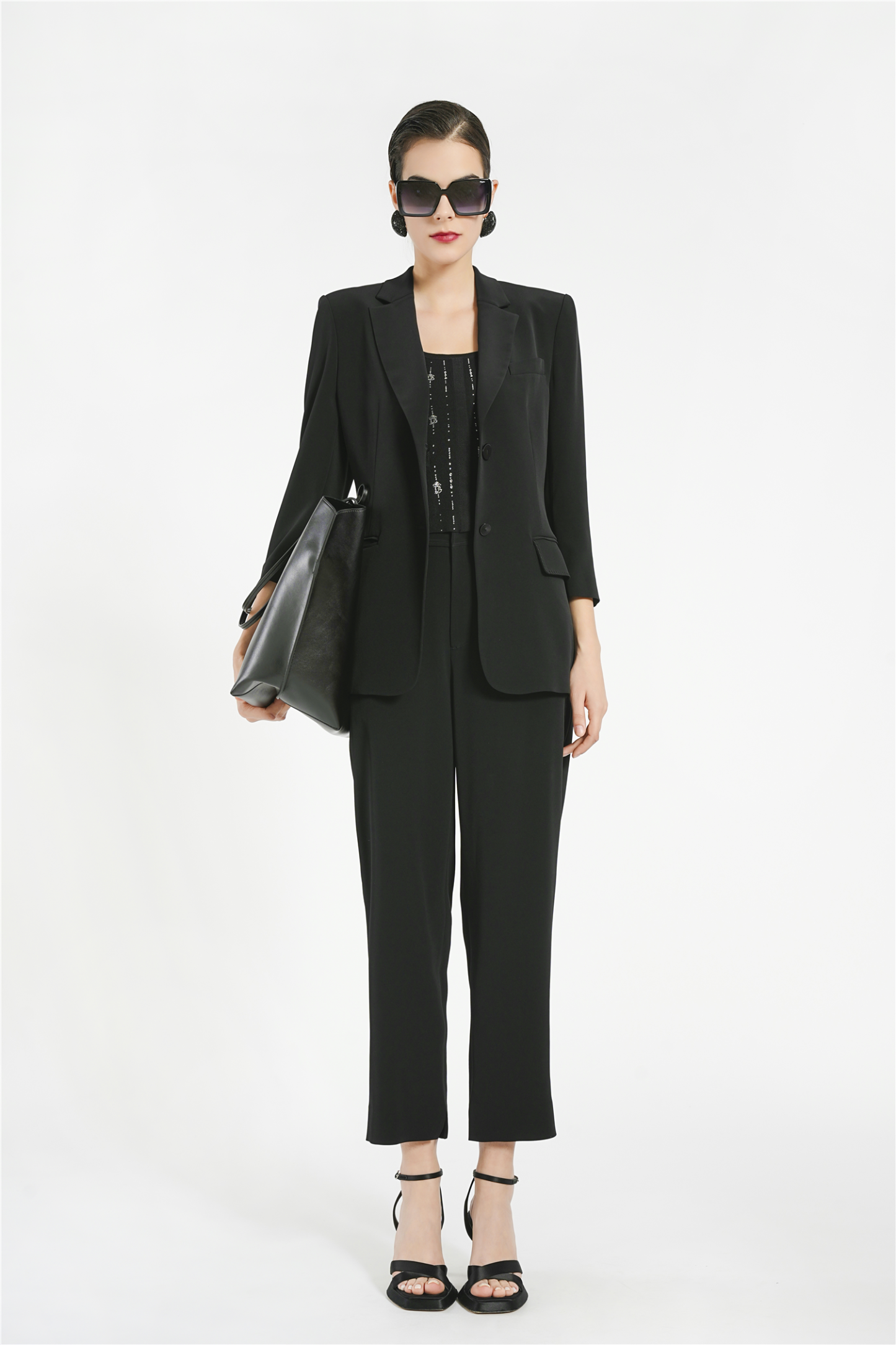 BESIONIA Elegant Suit Jacket