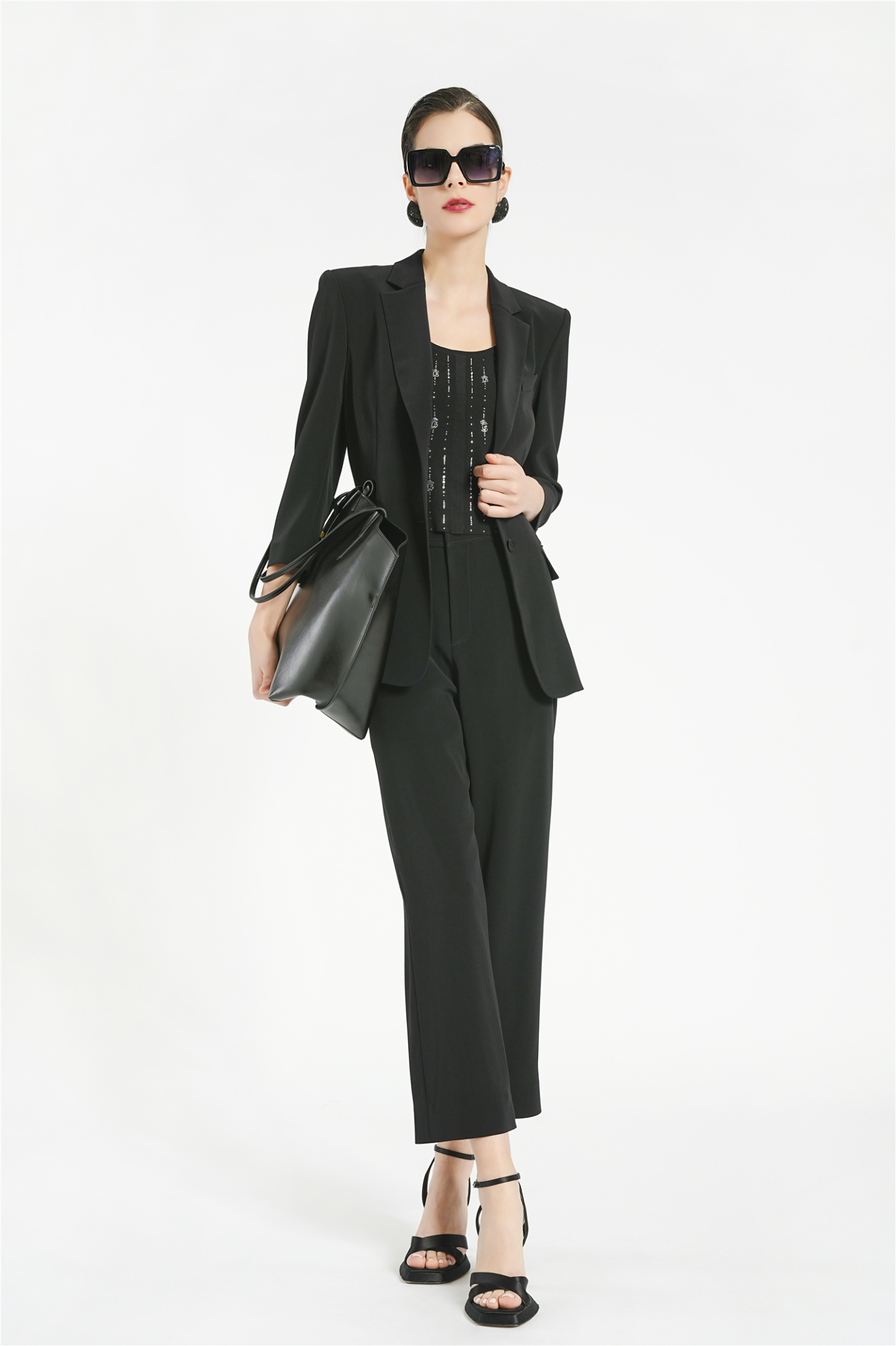 BESIONIA Elegant Suit Jacket