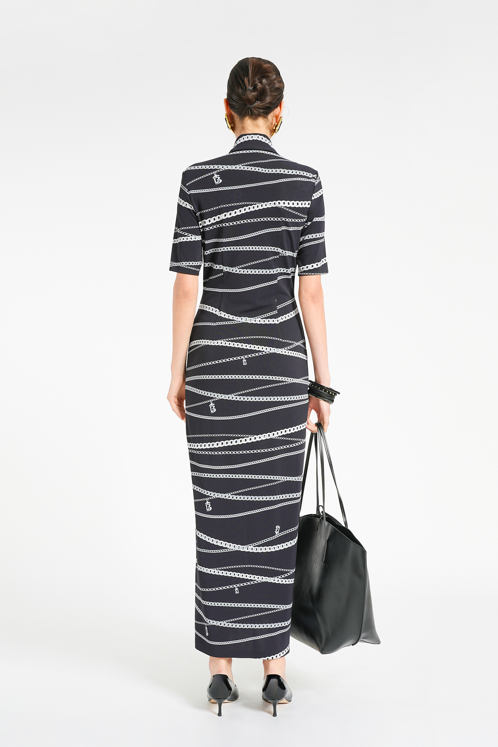 BESIONIA Casual Commuter Long Dress