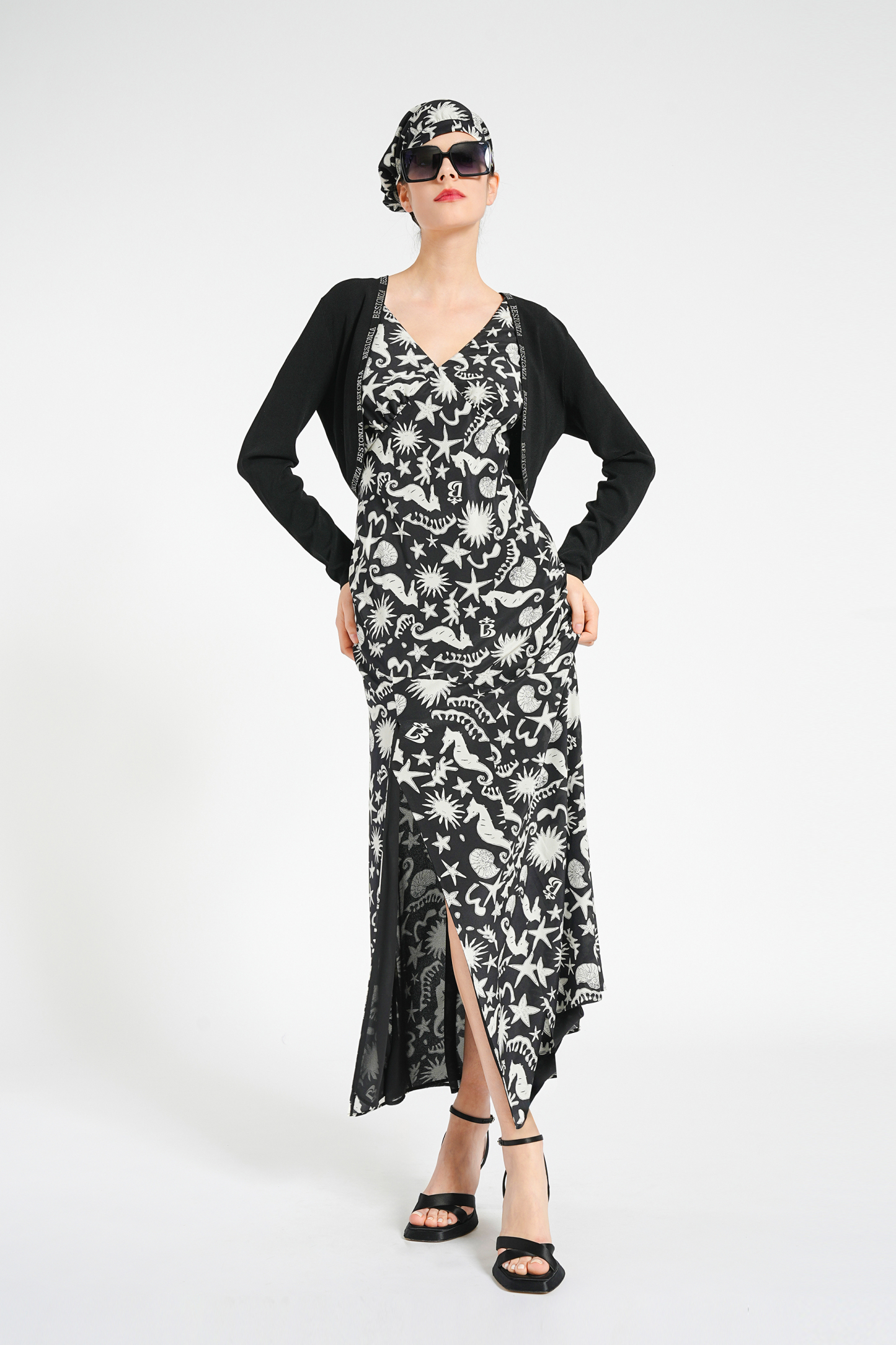 BESIONIA Thin Sunscreen Knit Cardigan