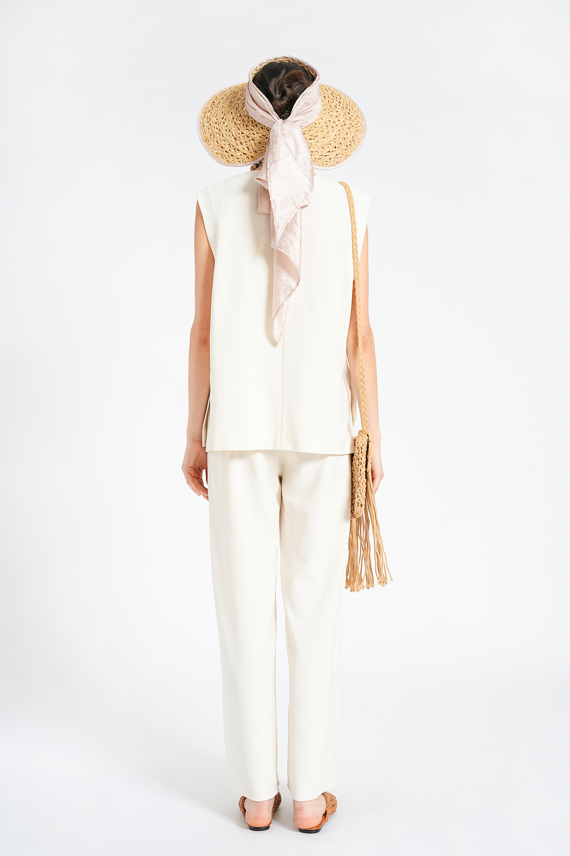 BESIONIA Casual Slouchy Sleeveless Vest