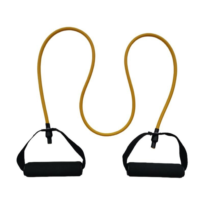 100 pound workout elastic rubber band home gym body building fitness equipment Resistance Tubing Set