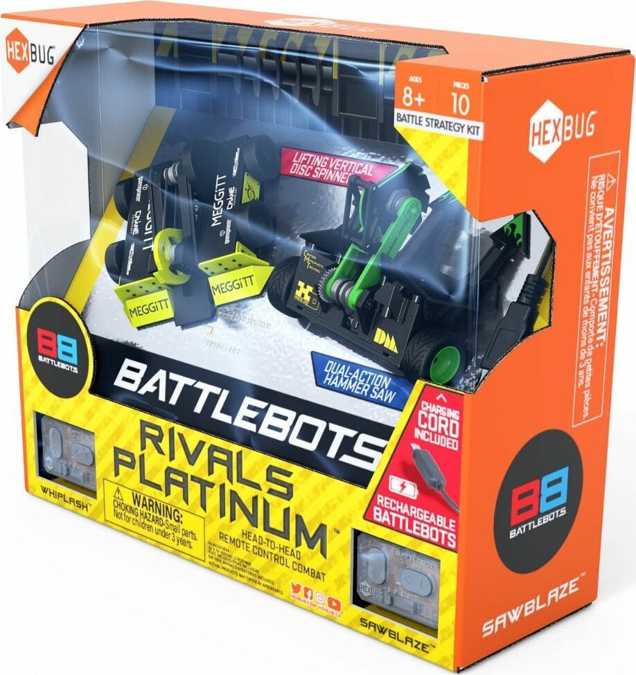 BattleBots RIVALS Platinum (Whiplash & Sawblaze)