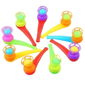 Kids Blow Pipe Blow Ball Rod Board Game toy Children Balance Training Floating Blowing Ball Board Game Family Kids education Toy