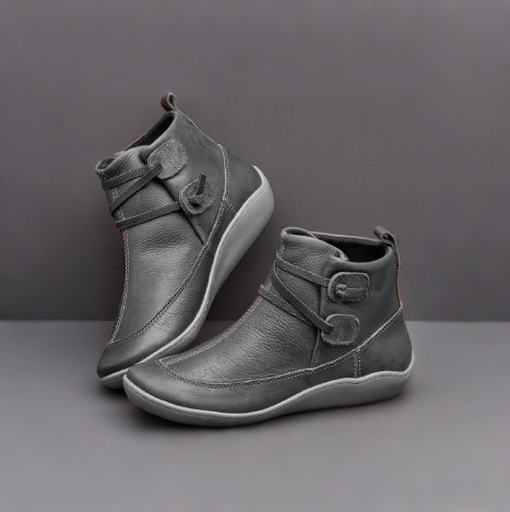 ⏰Oferta especial de hoy, 50% de descuento. Botas Martin de cuero genuino hechas a mano, suaves, cómodas y que alivian la fatiga.