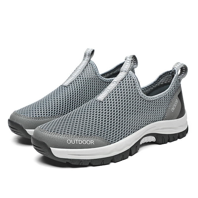 ⏰【Nuevo modelo de verano, oferta por tiempo limitado]】Zapatos de senderismo ligeros, fáciles de caminar durante 10 horas.