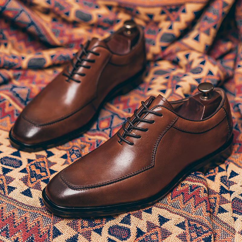 🛒Descuento a mitad de precio por tiempo limitado.Los zapatos de cuero de diseño ergonómico pueden aliviar el dolor y tienen un diseño más elegante.-rlisten