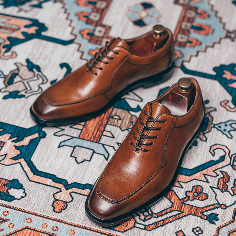 🛒Descuento a mitad de precio por tiempo limitado.Los zapatos de cuero de diseño ergonómico pueden aliviar el dolor y tienen un diseño más elegante.-rlisten