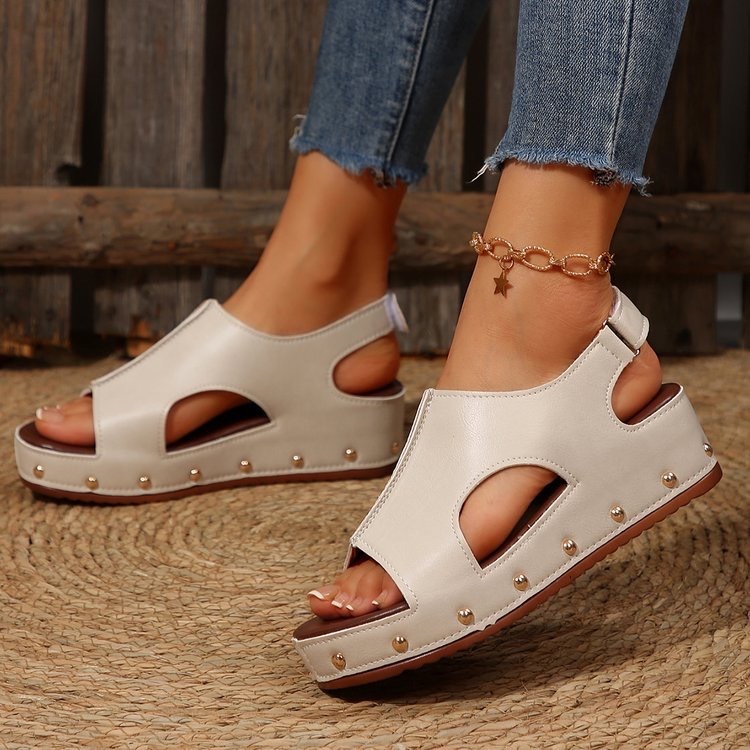 🎉¡Nuevo para el verano! ¡Venta a mitad de precio! Plantillas que aumentan la altura, hechas a mano con cuero genuino, alivian la fatiga.
