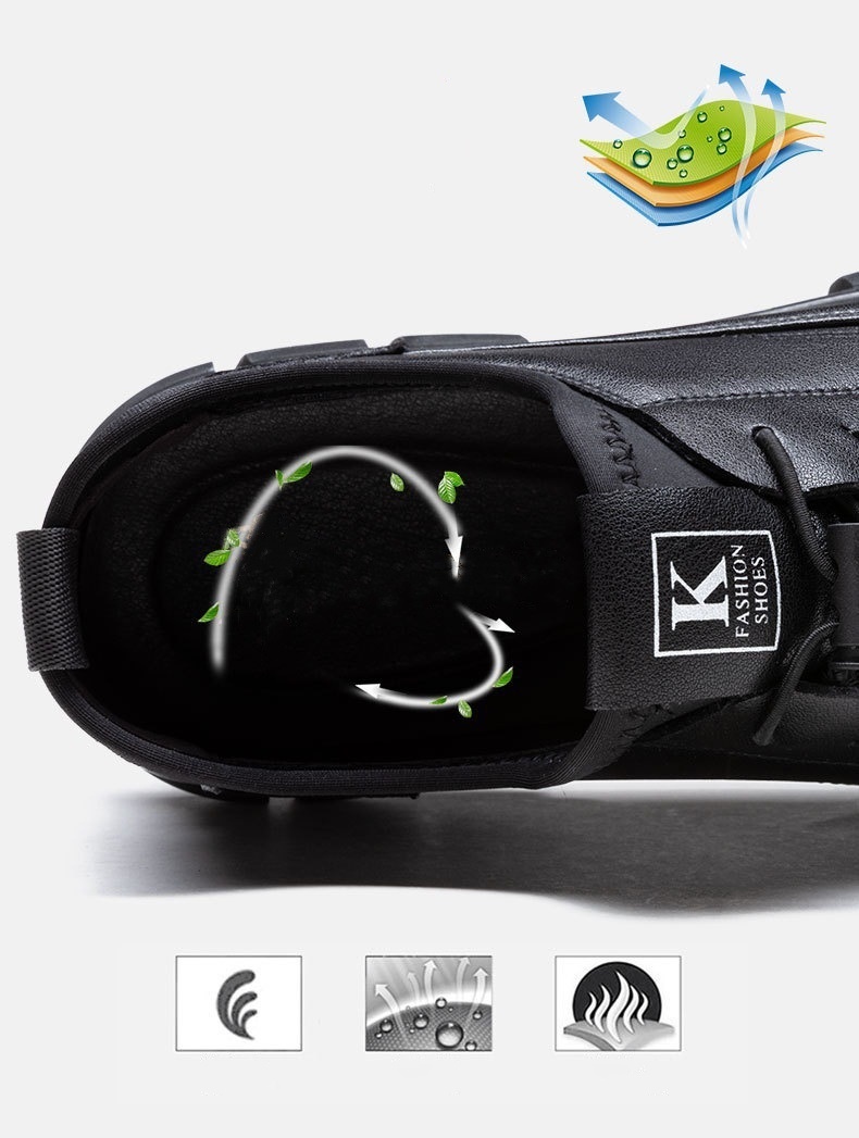 ⏰La oferta de mitad de descuento por tiempo limitado finaliza hoy.zapatos ortopedicos de cuero genuino. Alivia la fatiga y corrige la marcha en 3 días-rlisten