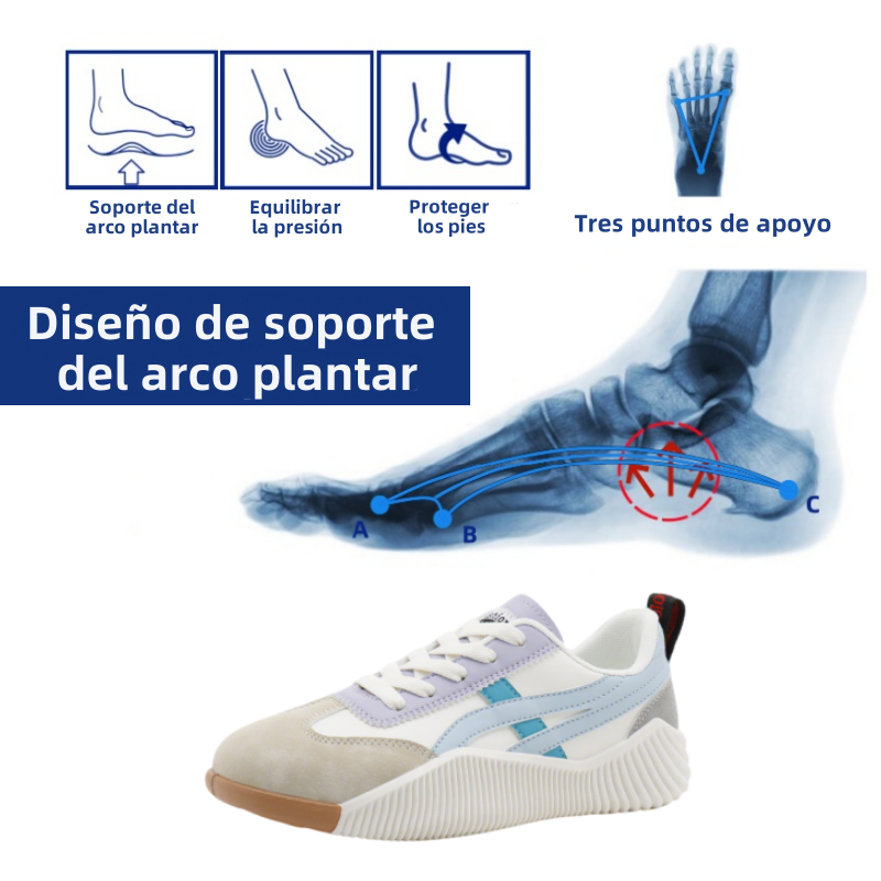 【🎁50% de descuento hoy - ¡no te lo pierdas! 】Zapatos ortopédicos de diseño ergonómico: alivian fácilmente el dolor de pies.