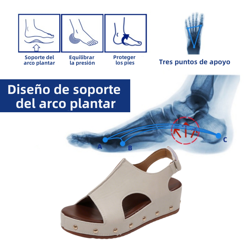 🎉¡Nuevo para el verano! ¡Venta a mitad de precio! Plantillas que aumentan la altura, hechas a mano con cuero genuino, alivian la fatiga.