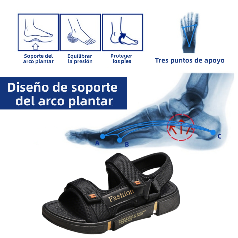 🔥Producto nuevo en oferta, mitad de precio. Zapatos de playa casuales de verano para exterior para hombre, transpirables y cómodos.