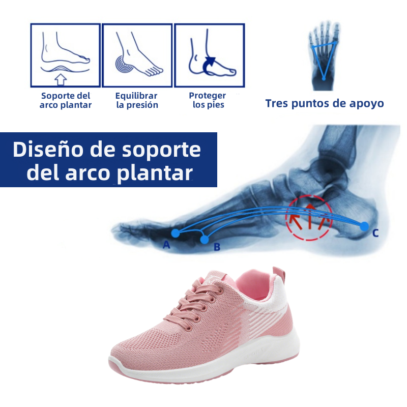 【🎁50% de descuento hoy - ¡no te lo pierdas! 】Zapatos ortopédicos de diseño ergonómico: alivian fácilmente el dolor de pies.