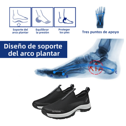 ⏰【Nuevo modelo de verano, oferta por tiempo limitado]】Zapatos de senderismo ligeros, fáciles de caminar durante 10 horas.