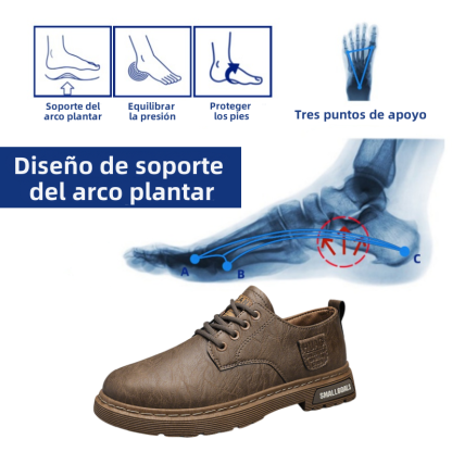 ¡Descuento de mitad de precio por Año Nuevo! Zapatos ortopédicos de piel de vacuno, piel de vacuno natural