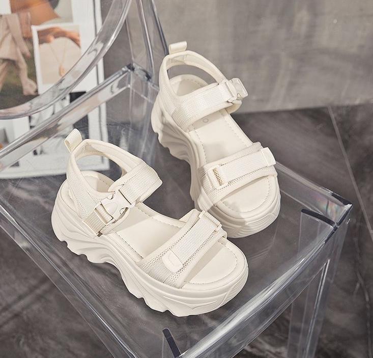 🎉Oferta por tiempo limitado, ¡mitad de precio hoy! Sandalias de plataforma sólida con soporte de arco y comodidad excepcional.