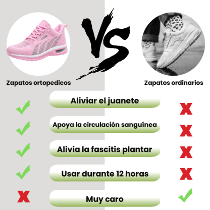 【🎁Hoy tenemos un 50% de descuento: ¡no te lo pierdas! 】Zapatillas de tenis ortopédicas de diseño ergonómico: alivian fácilmente el dolor de pies.