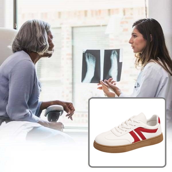 Último día para conseguir mitad de precio en zapatos ortopédicos de mujer. Diseño ergonómico, usarlo durante 3 días puede aliviar la fatiga del pie.