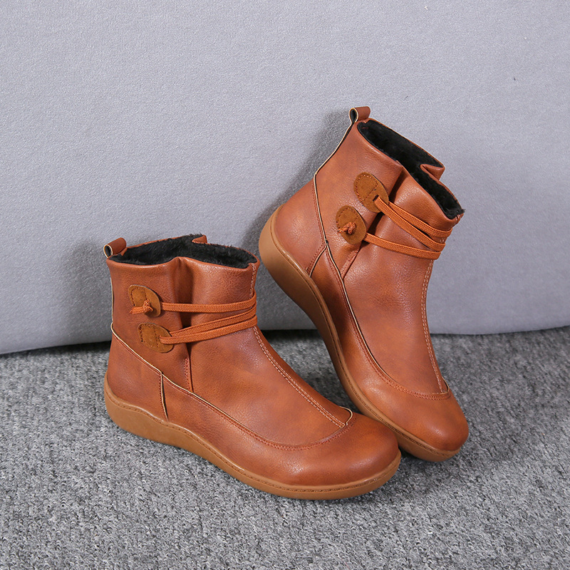 ⏰Oferta especial de hoy, 50% de descuento. Botas Martin de cuero genuino hechas a mano, suaves, cómodas y que alivian la fatiga.