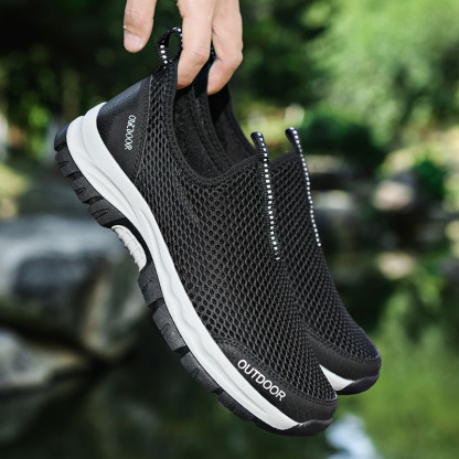 ⏰【Nuevo modelo de verano, oferta por tiempo limitado]】Zapatos de senderismo ligeros, fáciles de caminar durante 10 horas.