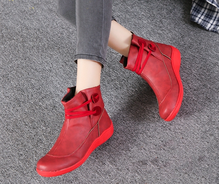 ⏰Oferta especial de hoy, 50% de descuento. Botas Martin de cuero genuino hechas a mano, suaves, cómodas y que alivian la fatiga.