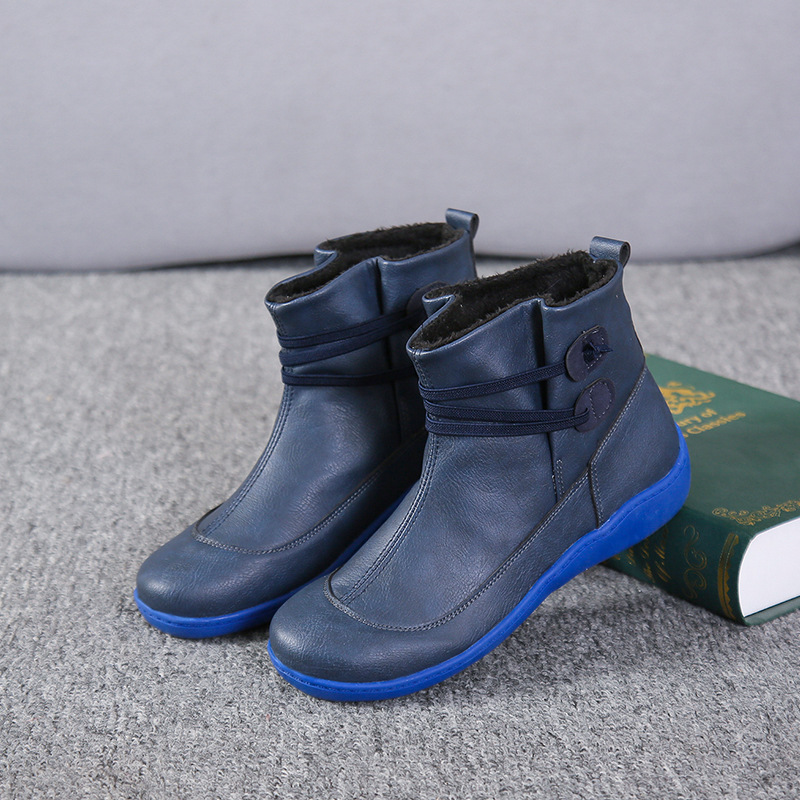 ⏰Oferta especial de hoy, 50% de descuento. Botas Martin de cuero genuino hechas a mano, suaves, cómodas y que alivian la fatiga.