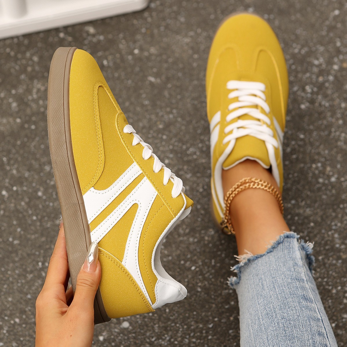 Último día para conseguir mitad de precio en zapatos ortopédicos de mujer. Diseño ergonómico, usarlo durante 3 días puede aliviar la fatiga del pie.