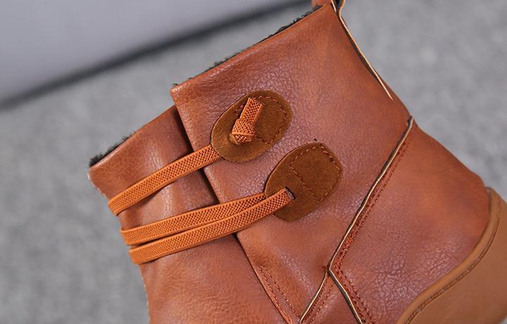 ⏰Oferta especial de hoy, 50% de descuento. Botas Martin de cuero genuino hechas a mano, suaves, cómodas y que alivian la fatiga.
