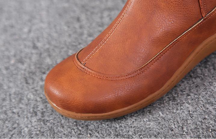 ⏰Oferta especial de hoy, 50% de descuento. Botas Martin de cuero genuino hechas a mano, suaves, cómodas y que alivian la fatiga.