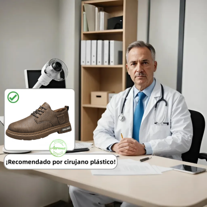 ¡Descuento de mitad de precio por Año Nuevo! Zapatos ortopédicos de piel de vacuno, piel de vacuno natural
