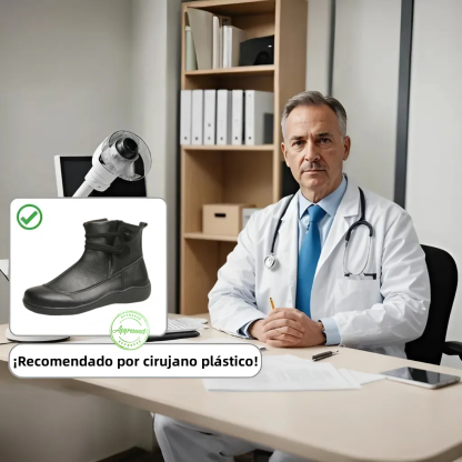 ⏰Oferta especial de hoy, 50% de descuento. Botas Martin de cuero genuino hechas a mano, suaves, cómodas y que alivian la fatiga.