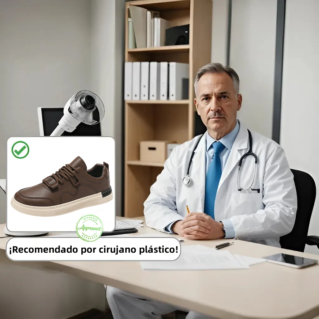 ⏰【Oferta por tiempo limitado de hoy, 50% de descuento】Zapatos ortopédicos de piel de vaca, postura correcta en 3 días, caminar con mayor facilidad