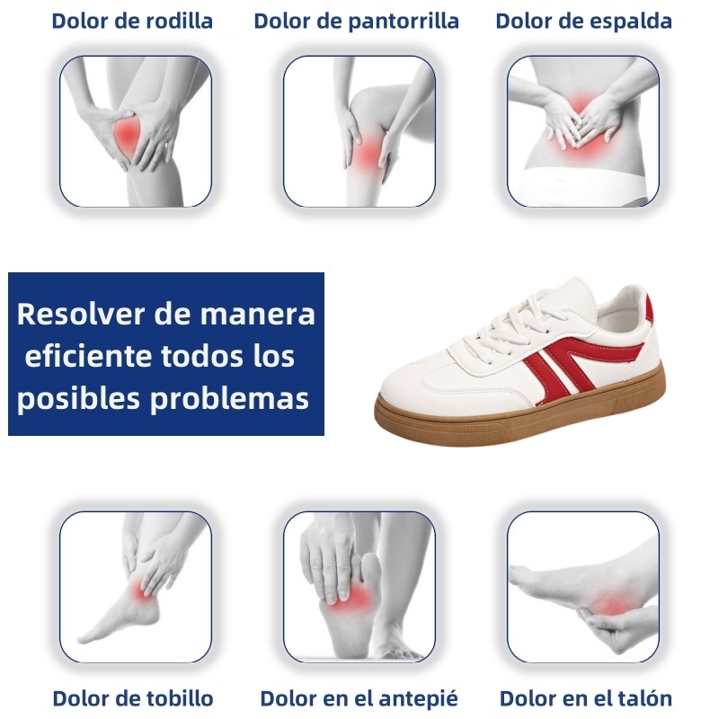 Último día para conseguir mitad de precio en zapatos ortopédicos de mujer. Diseño ergonómico, usarlo durante 3 días puede aliviar la fatiga del pie.