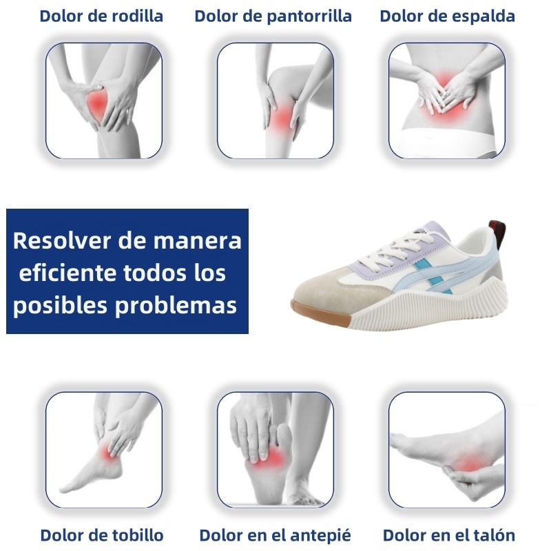 🎁¡Mitad de precio por tiempo limitado hoy! Zapatos casuales para caminar con soporte de arco para aliviar la fatiga del pie.