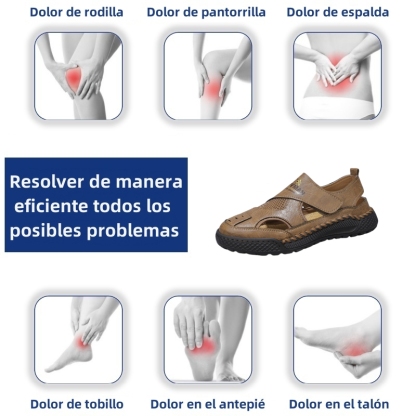🚀¡Mitad de precio por tiempo limitado! Sandalias de hombre, fabricadas en piel auténtica, elaboradas artesanalmente.
