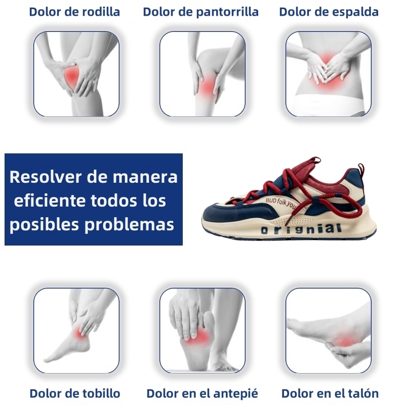 ⏰¡Los nuevos zapatos ortopédicos están en oferta, a mitad de precio por tiempo limitado! Diseño ergonómico, súper absorción de impactos, mejora la fatiga del pie.