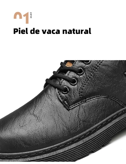 ¡Descuento de mitad de precio por Año Nuevo! Zapatos ortopédicos de piel de vacuno, piel de vacuno natural