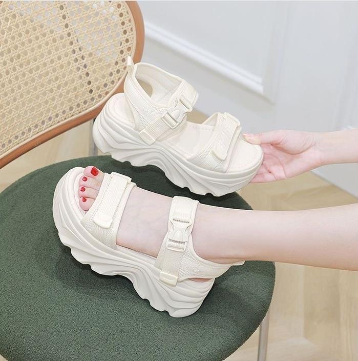 🎉Oferta por tiempo limitado, ¡mitad de precio hoy! Sandalias de plataforma sólida con soporte de arco y comodidad excepcional.