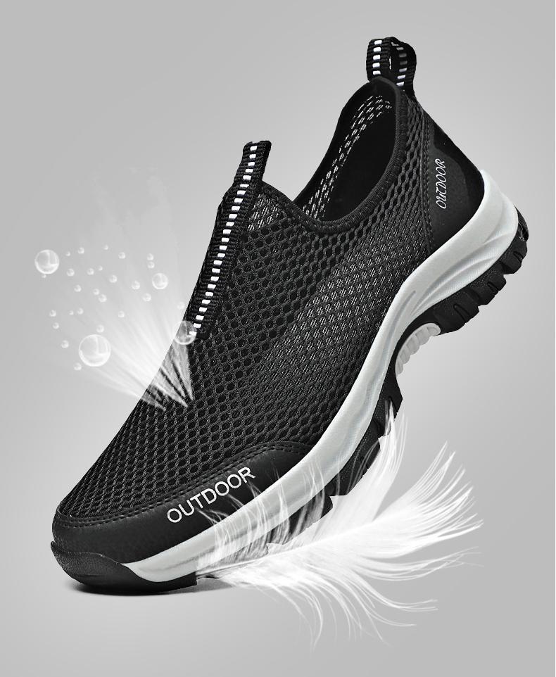 ⏰【Nuevo modelo de verano, oferta por tiempo limitado]】Zapatos de senderismo ligeros, fáciles de caminar durante 10 horas.