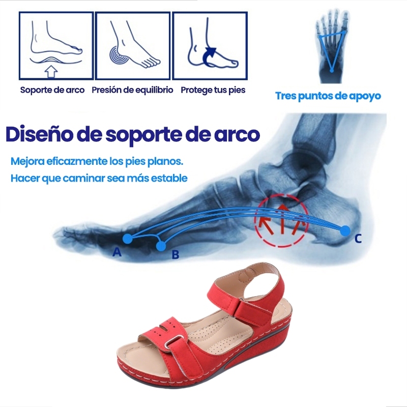 【🎈¡Novedad para el verano! Oferta de mitad de precio por tiempo limitado】¡Sandalias con velcro! Siente la frescura del verano, hecho a mano y súper cómodo.