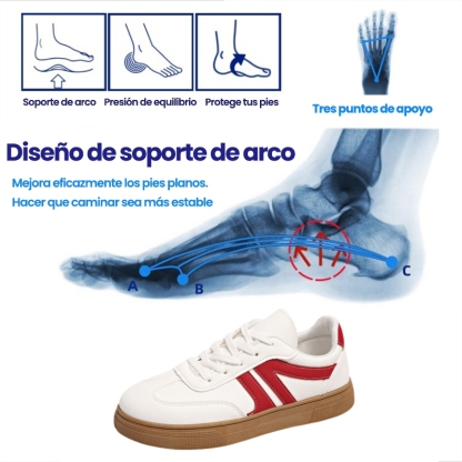 Último día para conseguir mitad de precio en zapatos ortopédicos de mujer. Diseño ergonómico, usarlo durante 3 días puede aliviar la fatiga del pie.