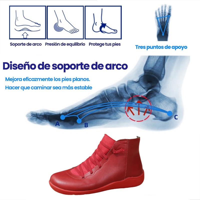 【🔥Productos nuevos a mitad de precio, tiempo limitado】Diseño ergonómico, súper absorción de impactos, corrección de la marcha.