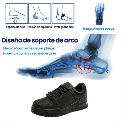 ¡Mitad de precio por tiempo limitado hoy! Zapato ortopédico artificial, súper amortiguación, diseño ergonómico.