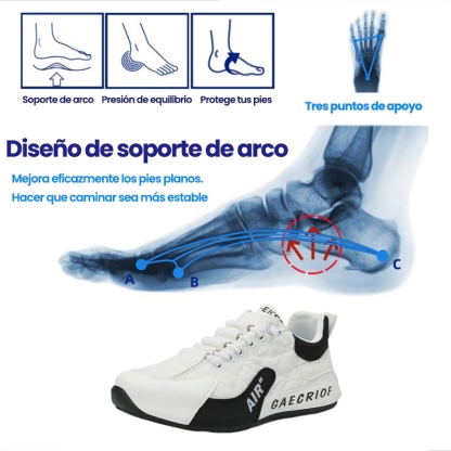 Hoy tenemos una oferta por tiempo limitado con un 50 % de descuento en estos zapatos para caminar con excelente absorción de impactos.