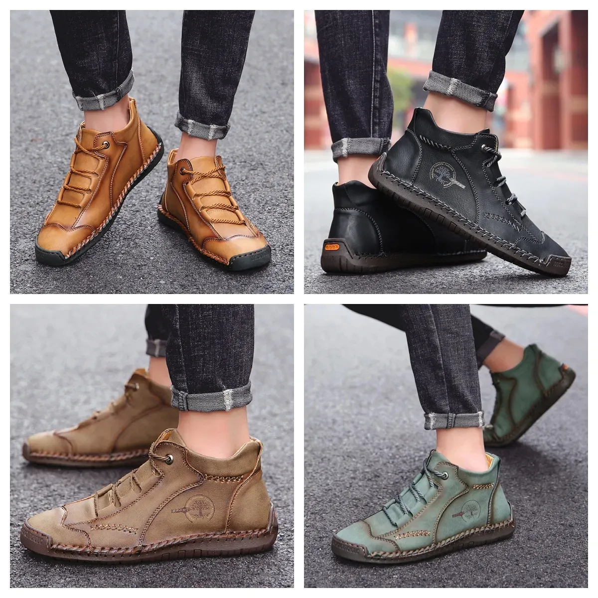 🔥Nuevos modelos disponibles, 50% de descuento por tiempo limitado. Zapatos ortopédicos técnicos de nueva generación, hechos a mano y de piel de vaca natural de alta calidad, alivian la fatiga del pie.-rlisten