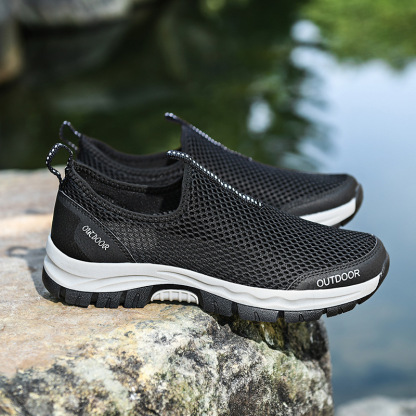 ⏰【Nuevo modelo de verano, oferta por tiempo limitado]】Zapatos de senderismo ligeros, fáciles de caminar durante 10 horas.
