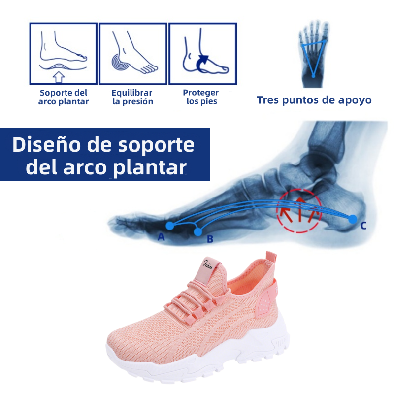 🎉¡Nuevos zapatos para caminar de primavera, mitad de precio por tiempo limitado hoy!Diseño transpirable, súper cómodo.